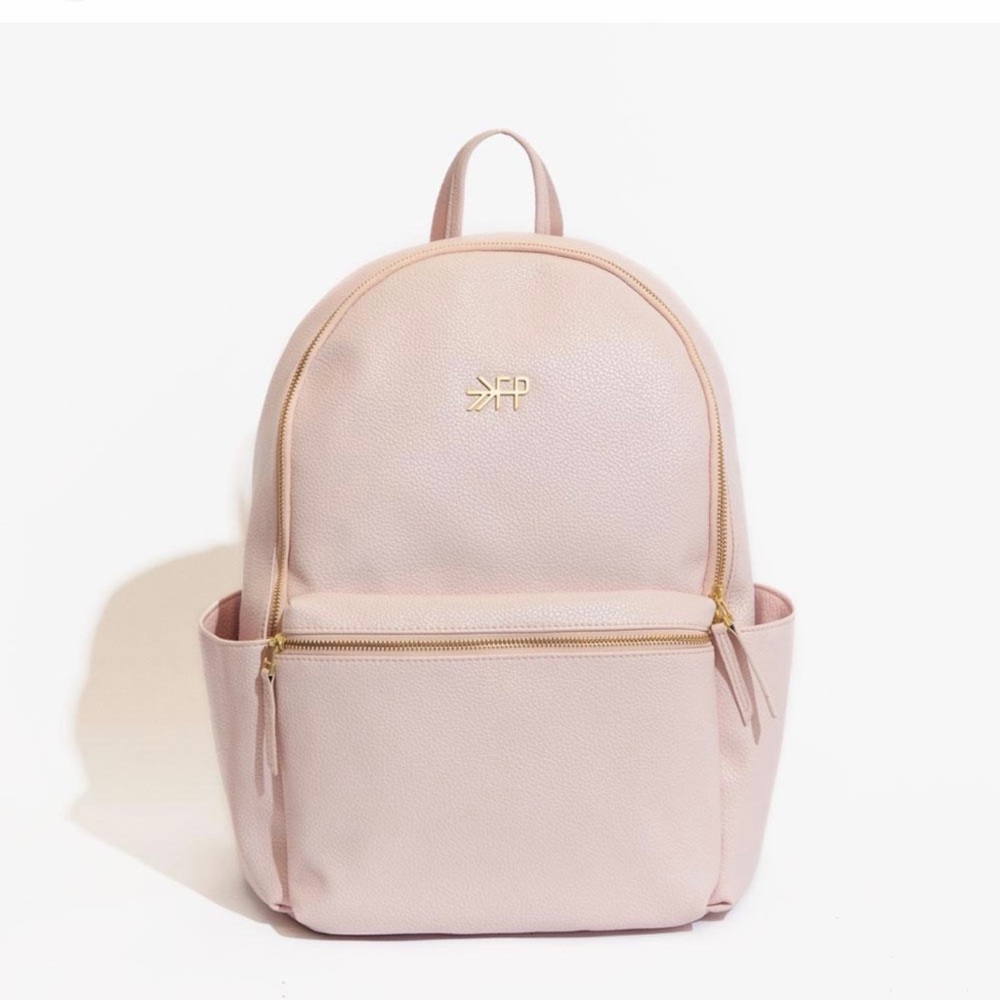 Freshly Picked Pink Pebbled Backpack - Soft Pink